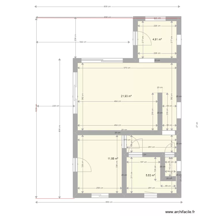 studio45. Plan de 
