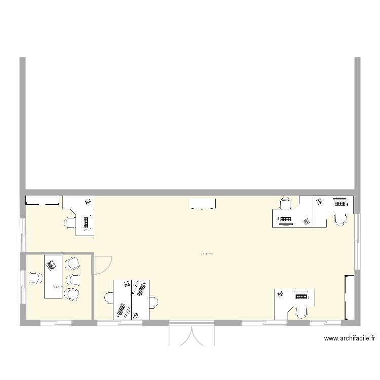 Mellecey Garden Project. Plan de 0 pièce et 0 m2