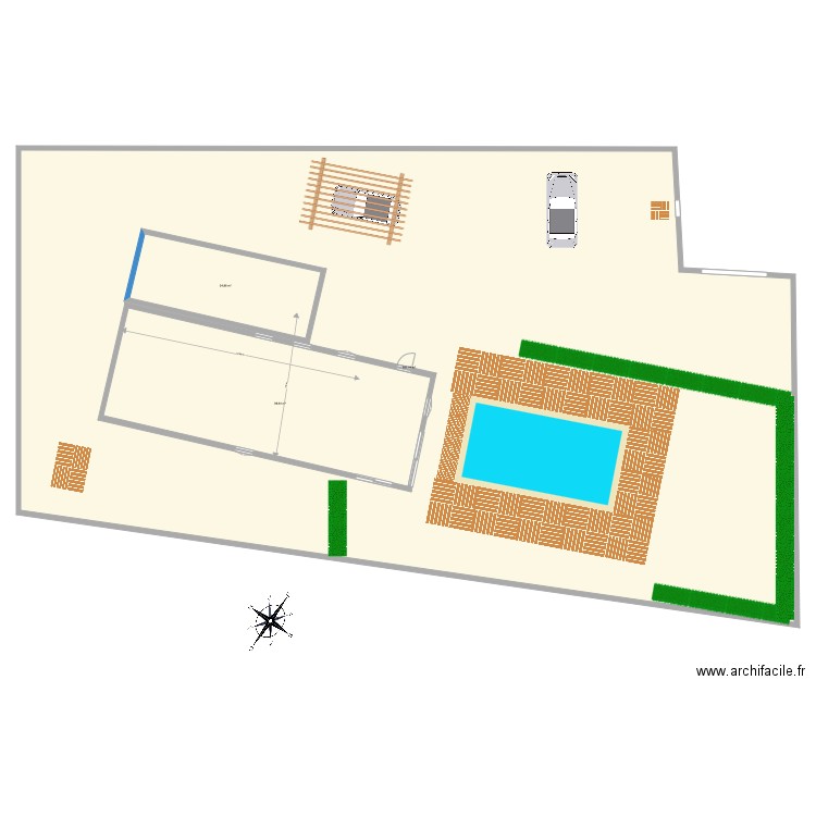 lecci flo nico Bc. Plan de 3 pièces et 1018 m2