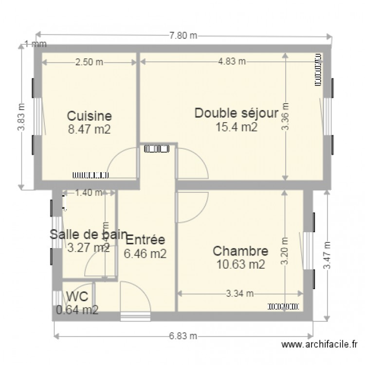 Combot. Plan de 0 pièce et 0 m2