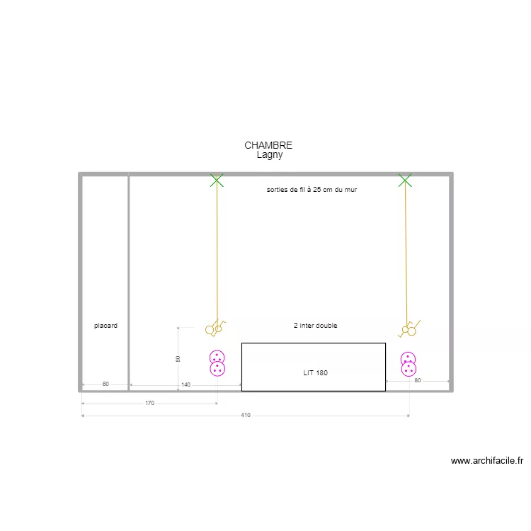 plan elec chbre lagny. Plan de plan elec chbre lagny. Plan de