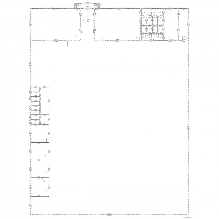 Batiment RDC complet. Plan de 0 pièce et 0 m2