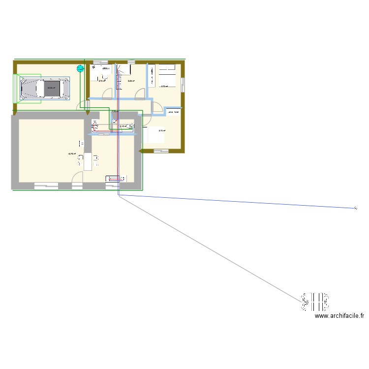 Maison les jaunais v2. Plan de 0 pièce et 0 m2