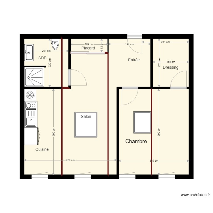 Plan T2 Graulhet. Plan de 0 pièce et 0 m2