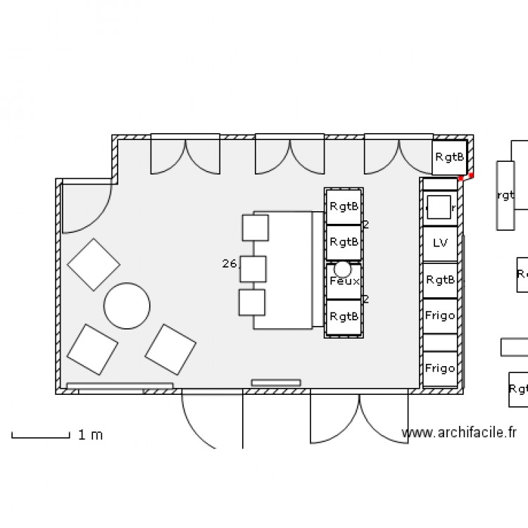 véranda3. Plan de 0 pièce et 0 m2