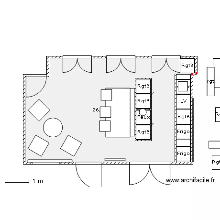 v&eacute;randa3. Plan de 