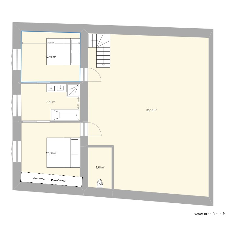 Montreuil Appt Maison. Plan de 0 pièce et 0 m2