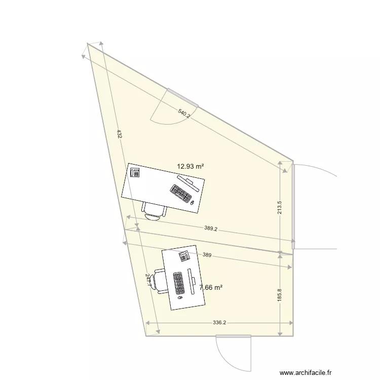 plan agence pornich. Plan de 