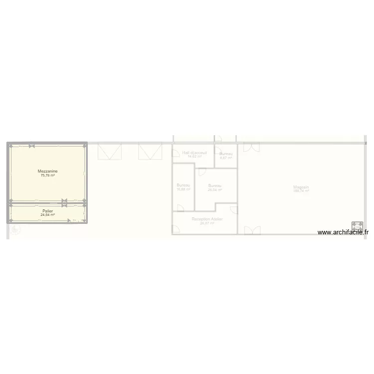 DESSERT PERE ET FILS. Plan de 