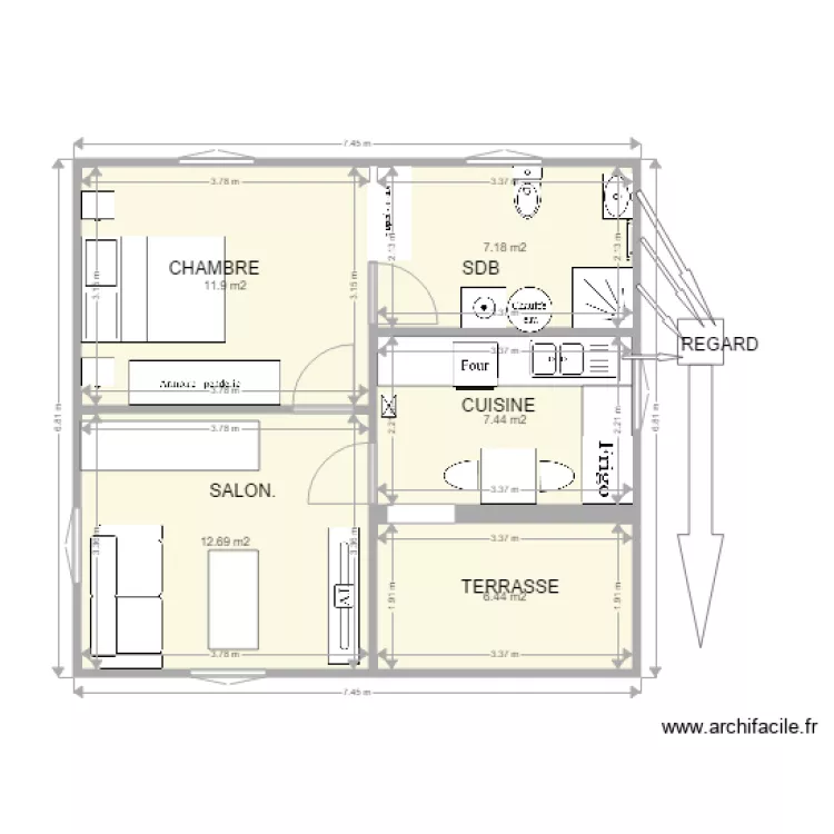 plan1maison . Plan de plan1maison . Plan de