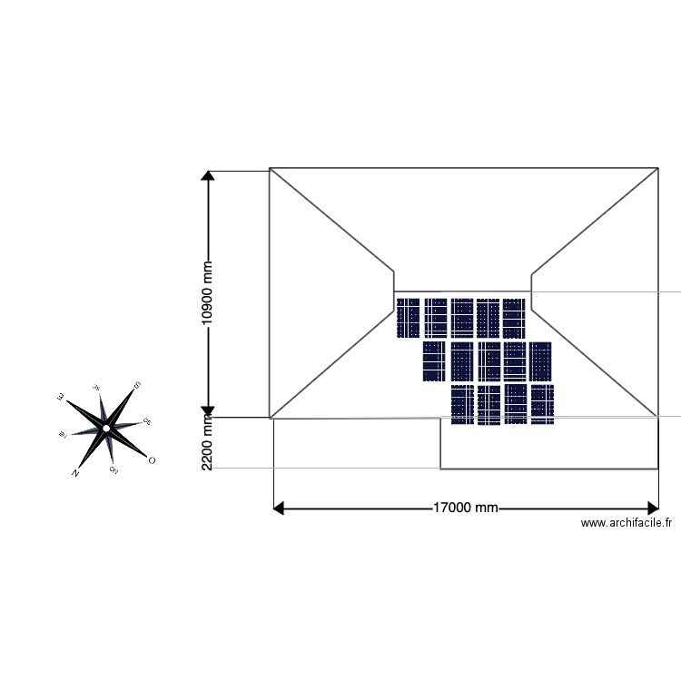 Panneaux solaires Tetavake. Plan de 0 pièce et 0 m2