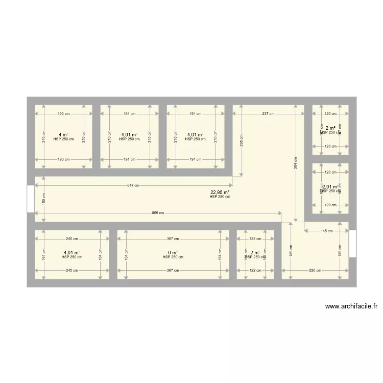 chatterie 2. Plan de 