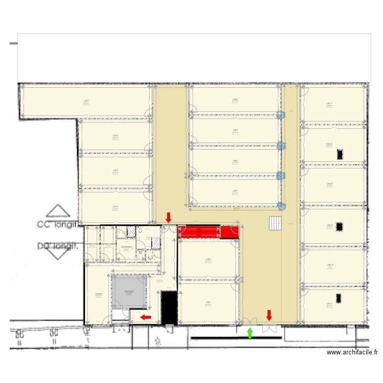 TOULOUSE 16 LAB. Plan de 0 pièce et 0 m2