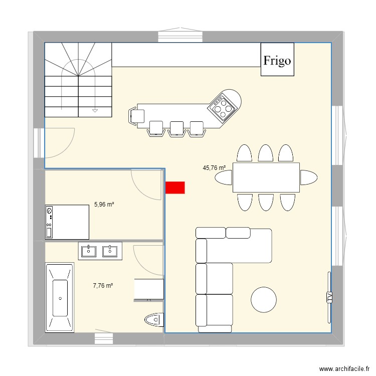 maison 20.06. Plan de 13 pièces et 181 m2