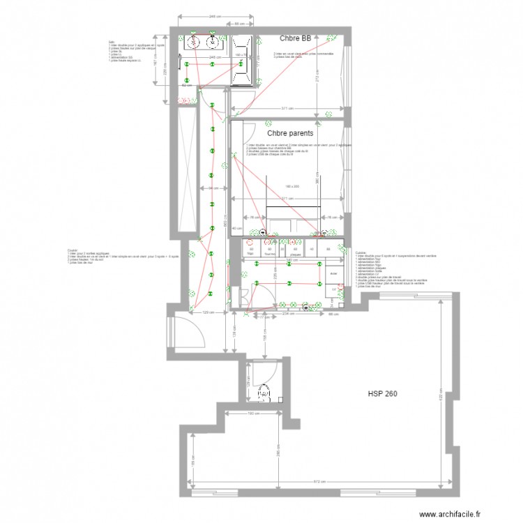 Plan électrique SELLE 8 juin. Plan de 0 pièce et 0 m2