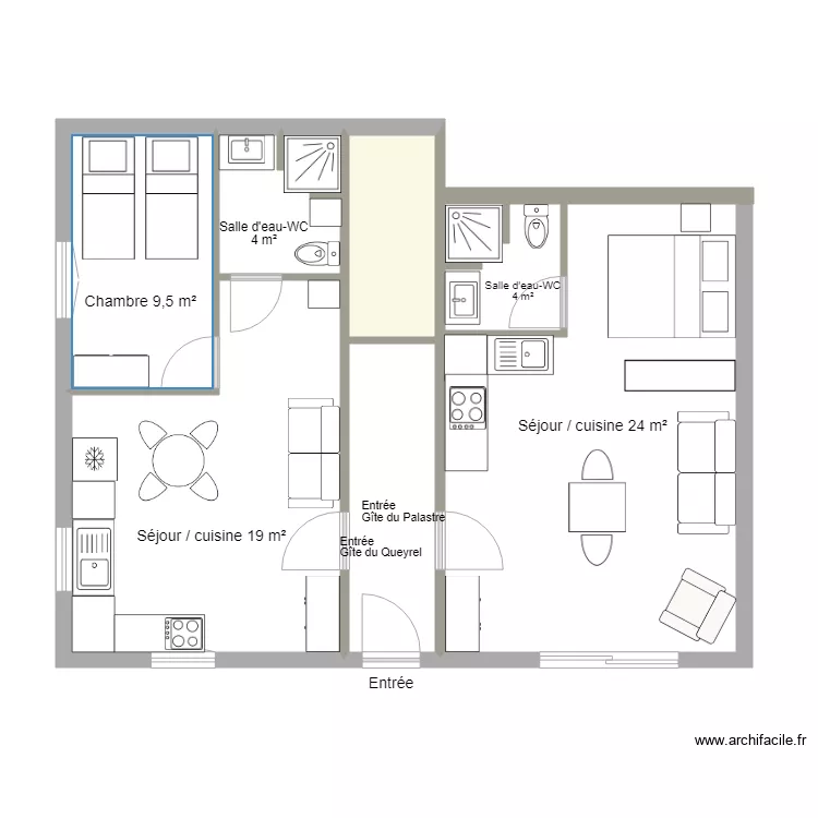 Plan CHOPINET 8388-8389. Plan de 