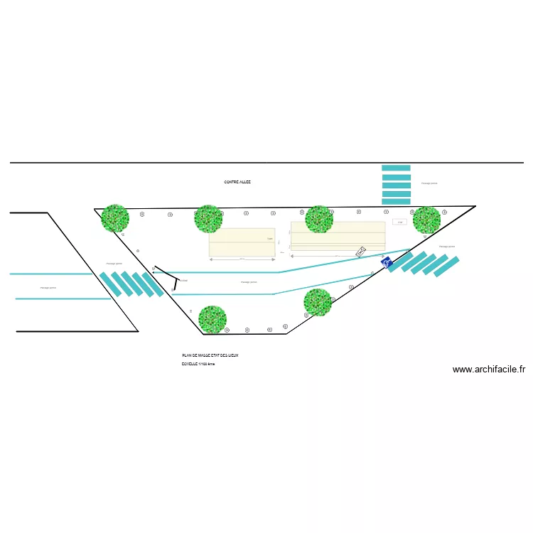 Plan de Masse Etat des Lieux. Plan de 