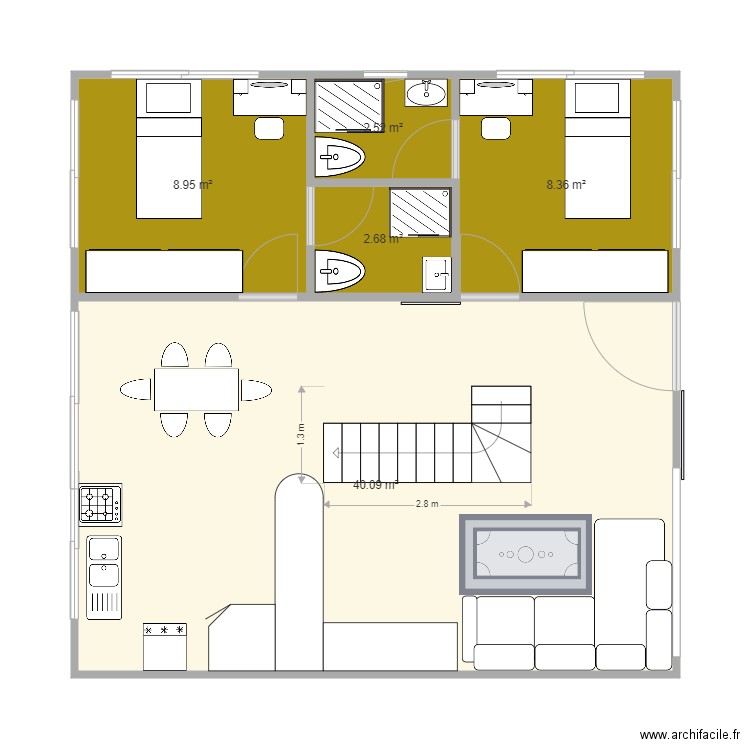 001. Plan de 0 pièce et 0 m2