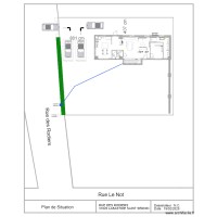 Plan de situation raccordements secs