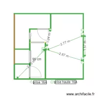 Bas placo seul electriques prises 2