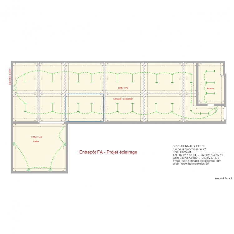 corman. Plan de 0 pièce et 0 m2