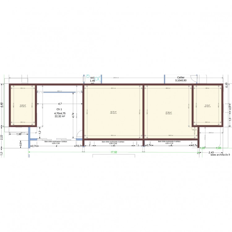 Villa CAFOP II. Plan de 0 pièce et 0 m2