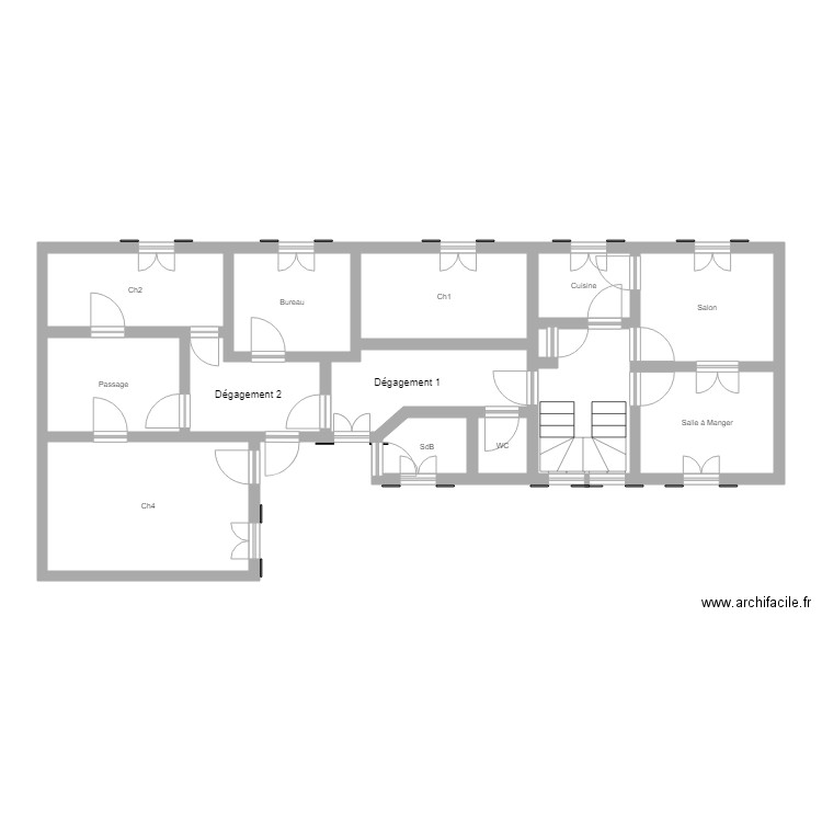 Bruley1er. Plan de 0 pièce et 0 m2