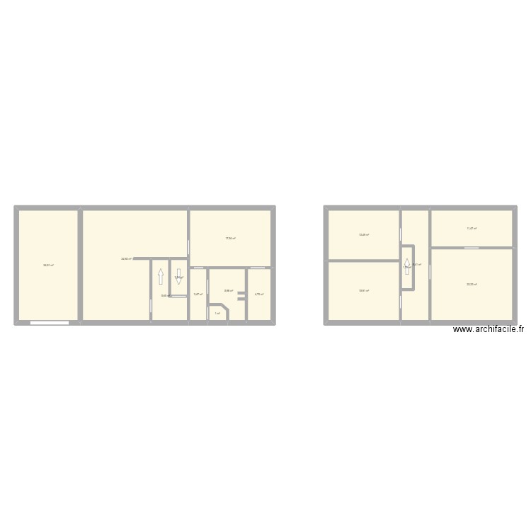 1456. Plan de 0 pièce et 0 m2