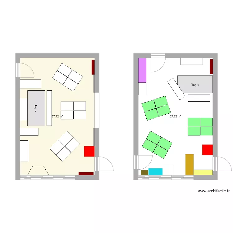 Classe CP à 12 v3. Plan de Classe CP à 12 v3. Plan de