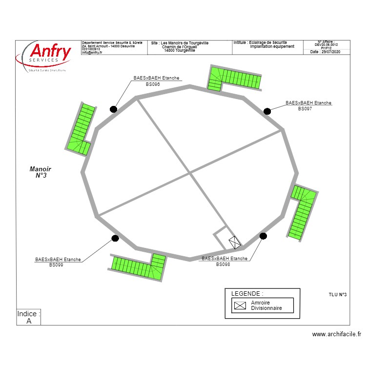 Manoir3. Plan de 0 pièce et 0 m2