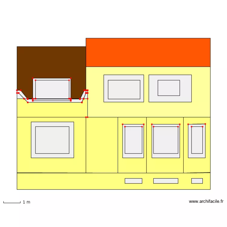 Façade Principale. Plan de Façade Principale. Plan de