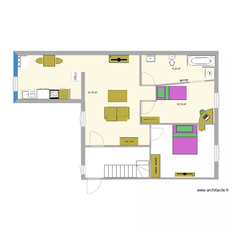 APPT 1ER ETG. Plan de APPT 1ER ETG. Plan de