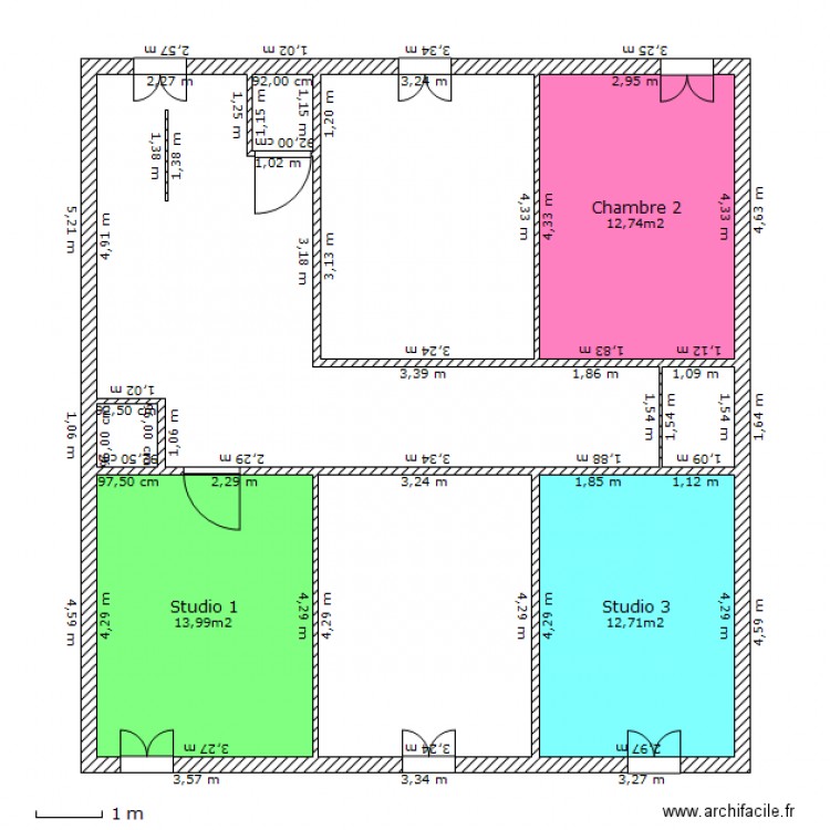 2EME ETAGE. Plan de 0 pièce et 0 m2