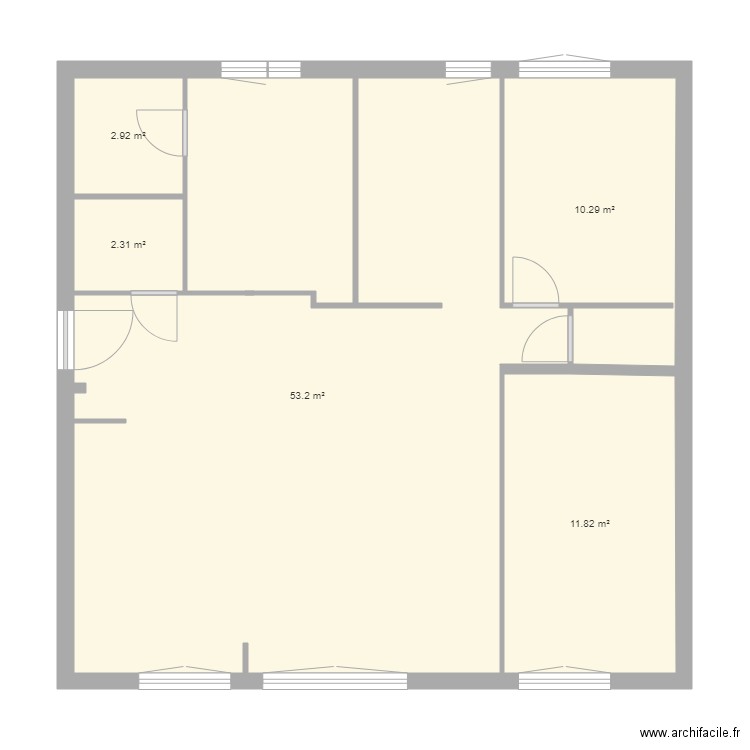 PLAN MAISON VDW MODIF. Plan de 0 pièce et 0 m2