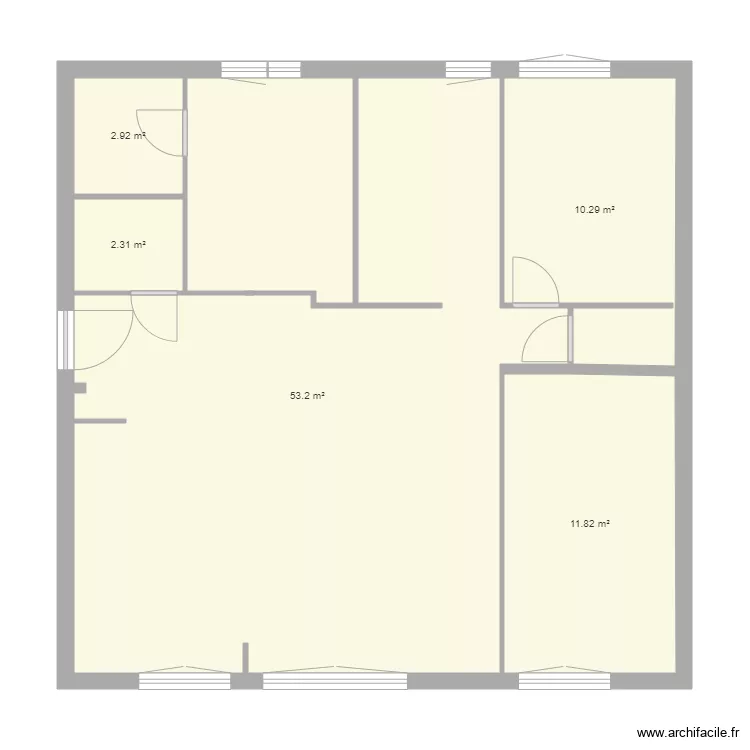 PLAN MAISON VDW MODIF. Plan de 