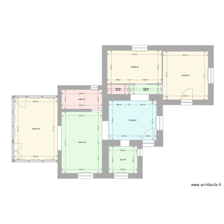 Maison 2. Plan de 0 pièce et 0 m2