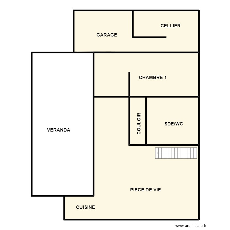 OUARY. Plan de 0 pièce et 0 m2