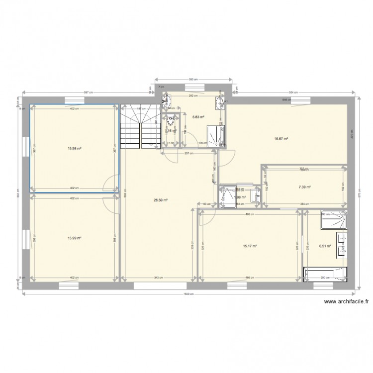 adeline etage v1. Plan de 0 pièce et 0 m2