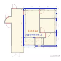 Superficie appartements I3