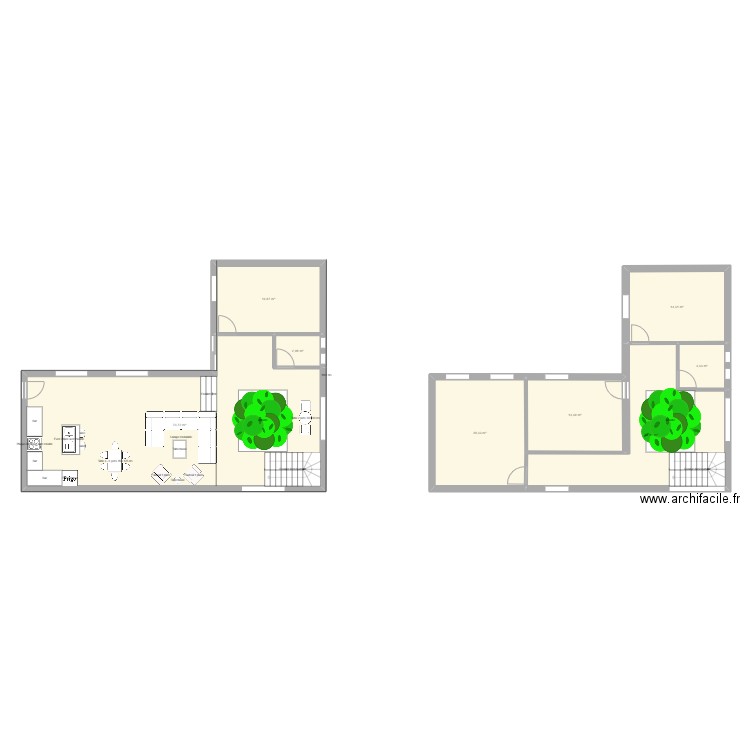 aymenadel. Plan de 8 pièces et 176 m2