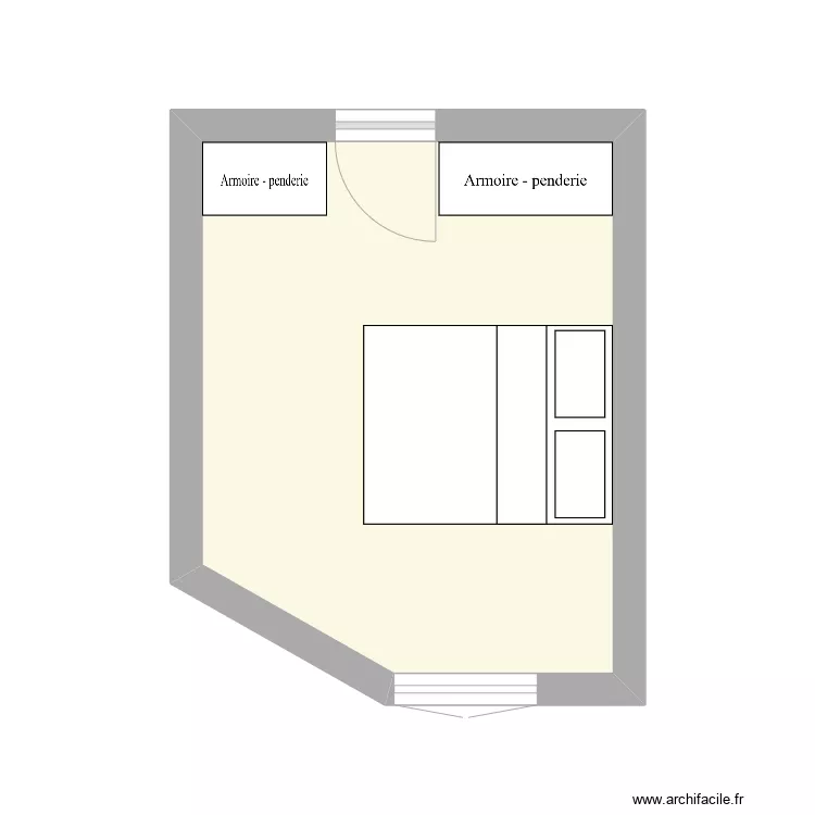 Chambre Jerome. Plan de Chambre Jerome. Plan de
