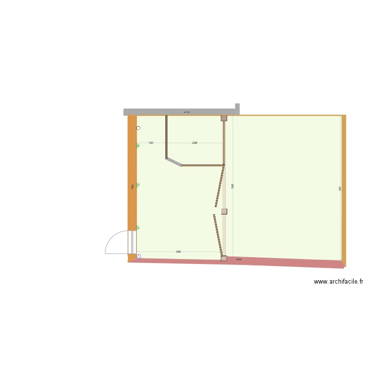 Abris sur terrasse 02. Plan de 0 pièce et 0 m2