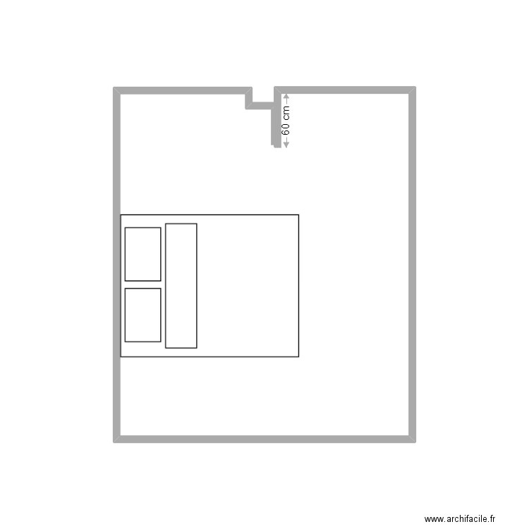 Chambre Ronan. Plan de 0 pièce et 0 m2