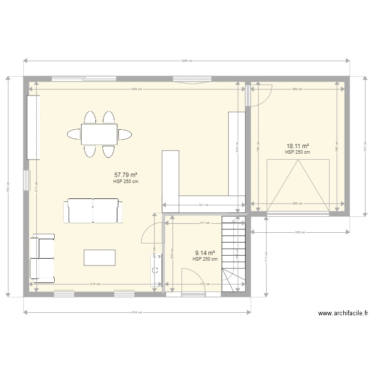 PLAN MAISON. Plan de 0 pièce et 0 m2