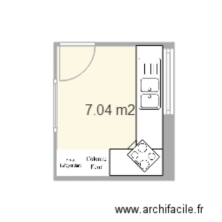 MAN Le Guerno  Cuisine projet 1. Plan de 0 pièce et 0 m2