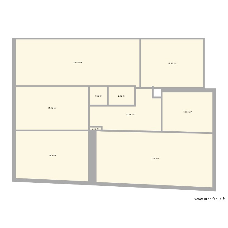 chaux réel 1. Plan de 0 pièce et 0 m2