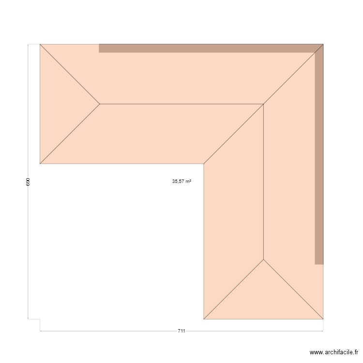 poolhouse. Plan de 0 pièce et 0 m2