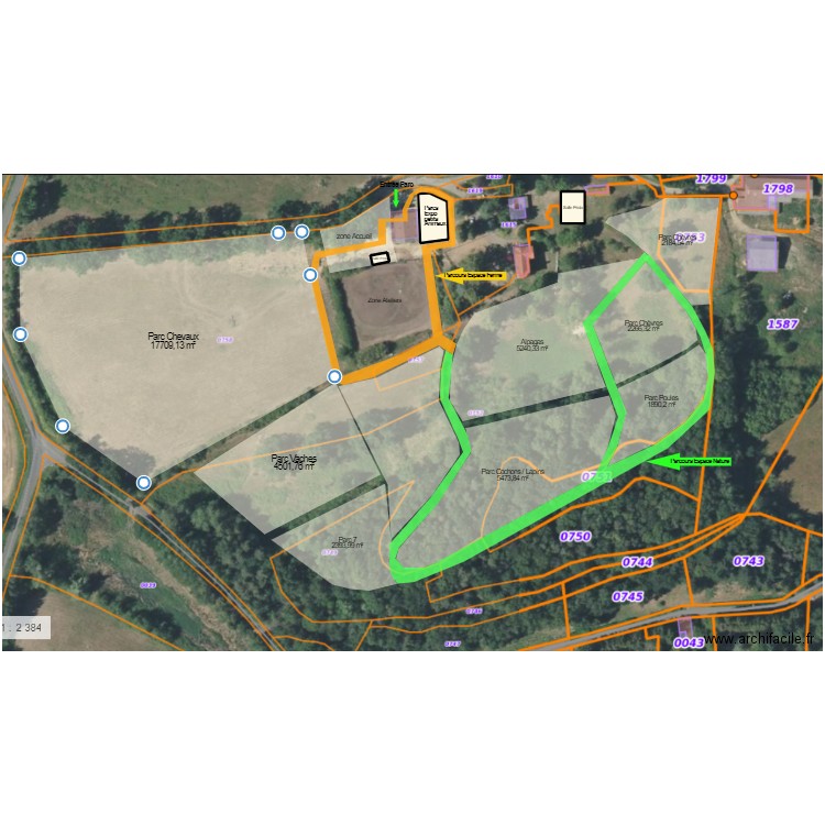 Ethoparc. Plan de 0 pièce et 0 m2