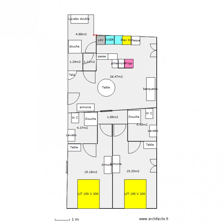 LastUndo. Plan de 0 pièce et 0 m2