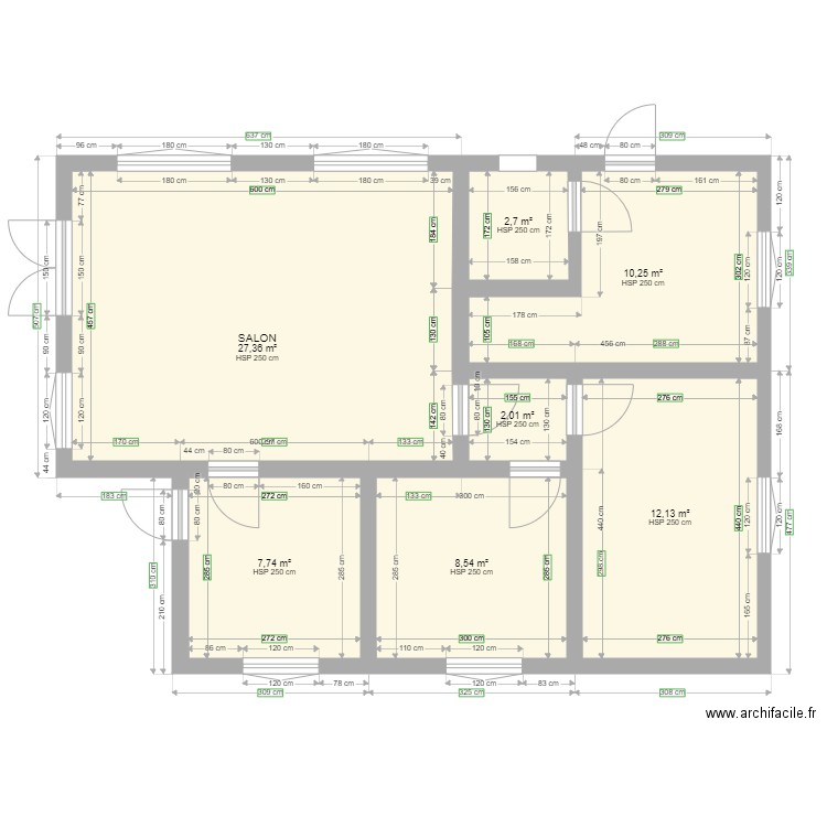 Mon plan 1. Plan de 0 pièce et 0 m2